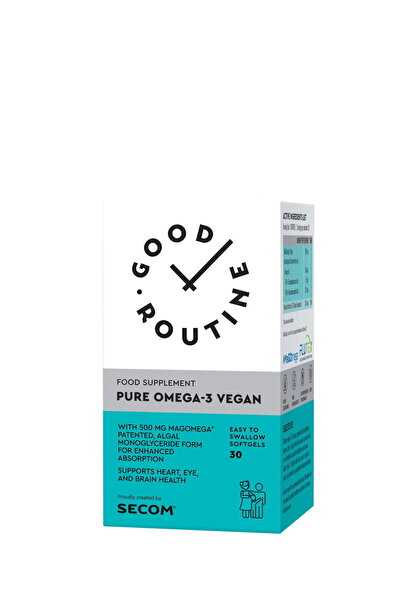 Good Routine Pure Omega-3 Vegan 30cps moi Secom,