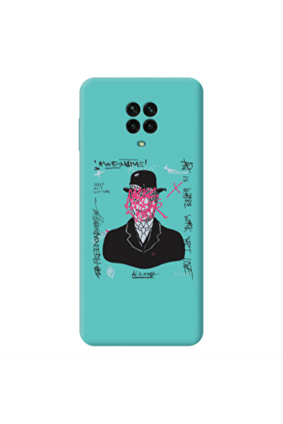 Other Xiaomi Redmi Note 9 Pro Awes Turquoise Colored Silicone TPU Θήκη