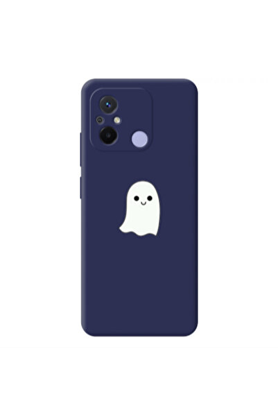 Other Xiaomi Redmi 12C Ghost Dark blue Colored Silicone TPU Θήκη