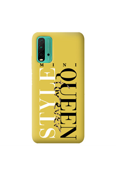 Other Xiaomi Poco M3 Mini Quen Forever Yellow Colored Silicone TPU Θήκη