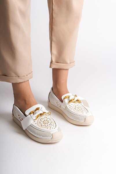 Zapatos Lydia laceless orthopedic comfortable sole flower patterned women's f...