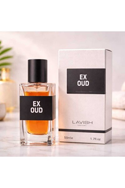 Lavish perfumes عطر لافيش إي إكس عود الفاخر 50 مل، عطر عود فاخر طويل الأمد