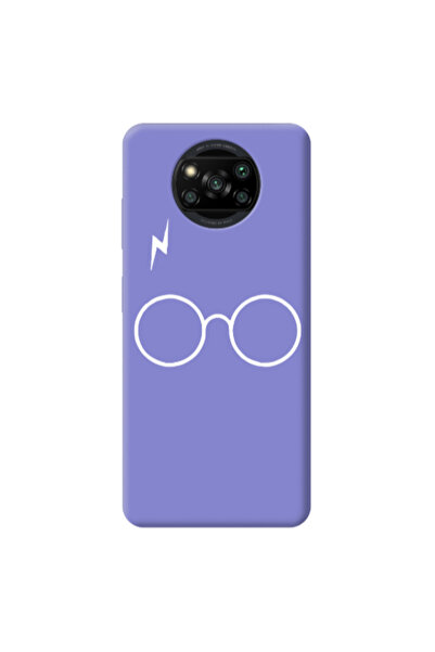 Other Xiaomi Poco X3 /X3 Pro glasses Purple Colored Silicone TPU Θήκη