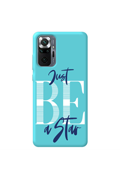 Other Xiaomi Redmi Note 10 Pro 4G Just Be a Star Turquoise Colored Silicone T...