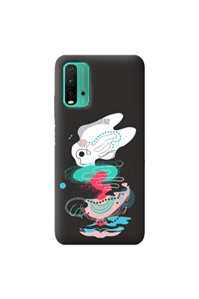Other Xiaomi Poco M3 Abstract 50 Black Colored Silicone TPU Θήκη