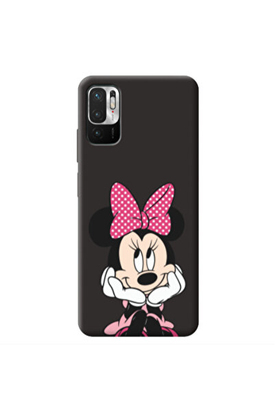 Other Xiaomi Redmi Note 10 Pro 5G Minnie 2 Black Colored Silicone TPU Θήκη