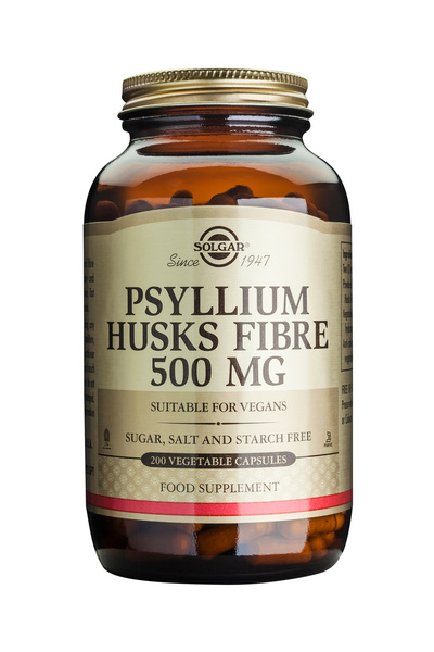 Solgar Psyllium Husks Fibre 500mg 200cps Vegetale