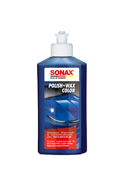 Sonax Γυαλιστικό με κερί & χρώμα μπλε NanoPro 250ml
