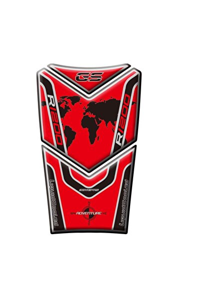 OEM Tank Pad Protector αυτοκόλλητο για BMW R1200GS Adventure Κόκκινο