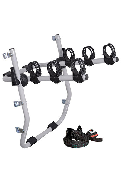OEM Μπάρα / Βάση Ποδηλάτων Πορτ Παγκάζ Rackit RK004G Γκρι Για 3 Ποδήλατα 1 Τε...