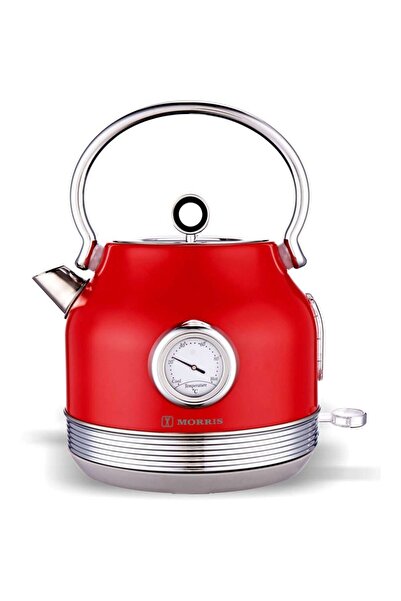 Morris Βραστήρας Ρετρό R20812WKR 20x20x25εκ. 1,7λτ 2200W Κόκκινο