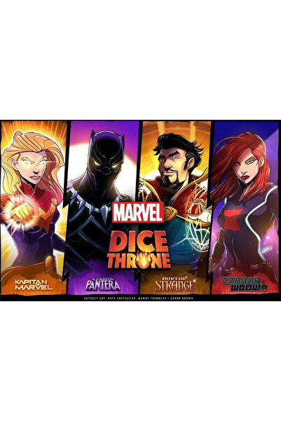 Lucky Duck Games Polska Joc de societate Lucky Duck Games Dice Throne Marvel,...