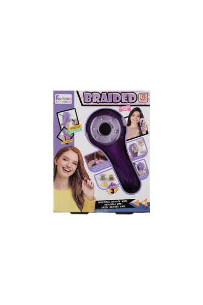 MC Micostore Jucarie set coafat + accesorii par Braided Set, 22x24x6cm, 6+ an...