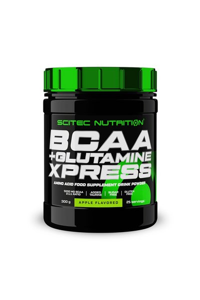 Scitec Nutrition BCAA + Γλουταμίνη Xpress (300 γρ) Μήλο