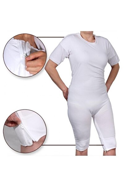 abena Costum pentru fixarea scutecelor - Bodystocking ABENA, cu fermoar, Mări...