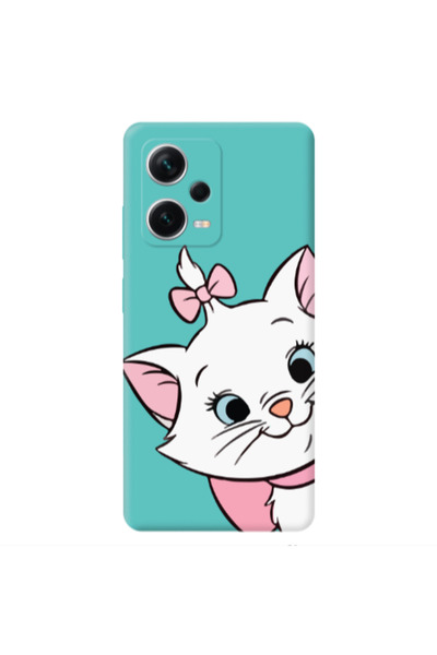 Other Xiaomi Poco X5 I am here Turquoise Colored Silicone TPU Θήκη