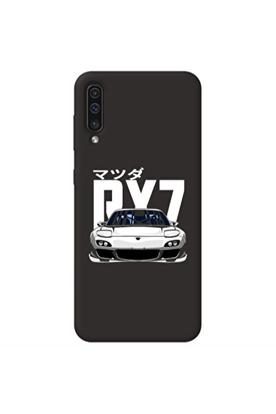 Other Samsung A70 Car Rx7 Black Colored Silicone TPU Θήκη