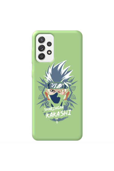Other Samsung A72 Anime Mangoo Light Green Colored Silicone TPU Θήκη