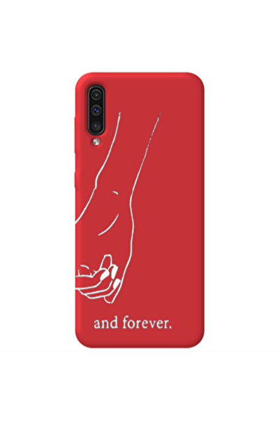 Other Samsung A70 And forewer Red Colored Silicone TPU Θήκη