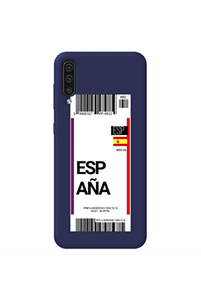 Other Samsung A70 Espana Arrival Dark blue Colored Silicone TPU Θήκη