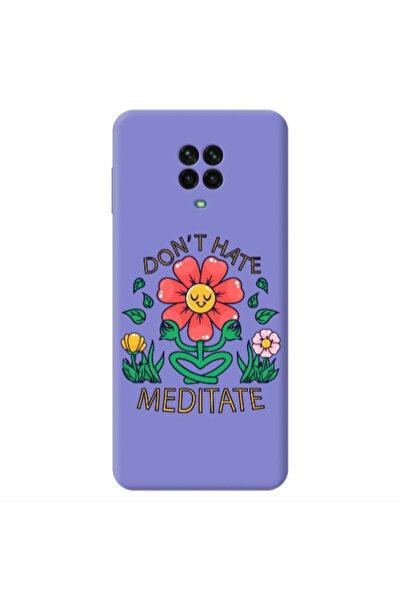Other Xiaomi Redmi Note 9 Pro Meditate Purple Colored Silicone TPU Θήκη
