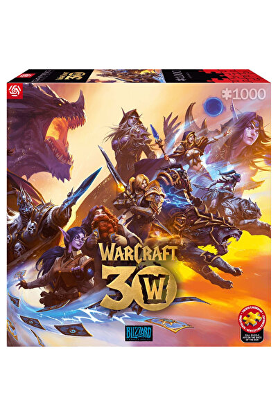Good Loot Puzzle World of Warcraft 30-lecie, joc de asamblat, 1000 piese, lic...