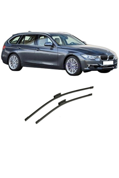 Bosch Set of car wipers for BMW Series 3 Touring Van (F31) from 2012-2019, fo...