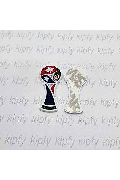 kipfy World Cup 2026 Trophy Metal Sticker, Multicolour