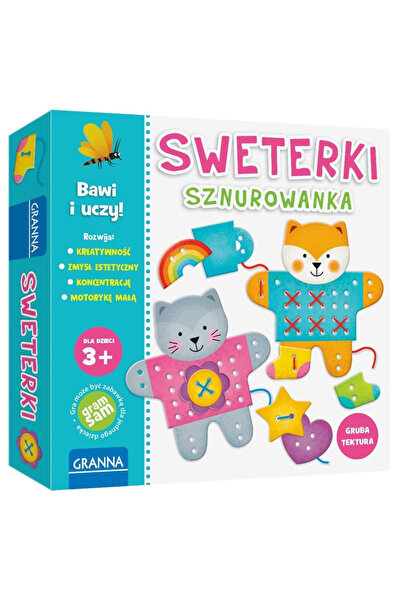 OEM Sireturi Creative pentru Pulovere Granna - Set pentru Copii 3+