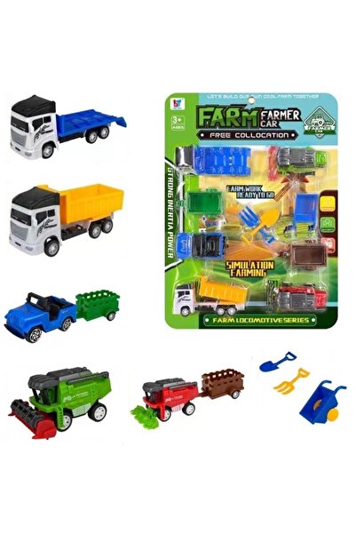 OEM Set de vehicule agricole Trifox cu accesorii pentru copii 3+