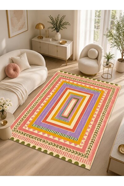 Rugs Modern Halı SDT Geleneksel Desenli Modern Dokuma Taban Dekoratif Halı sd...