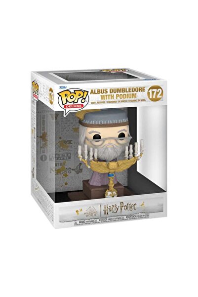 OEM Figurina Funko POP Deluxe Harry Potter 172 Albus Dumbledore cu podium, mu...