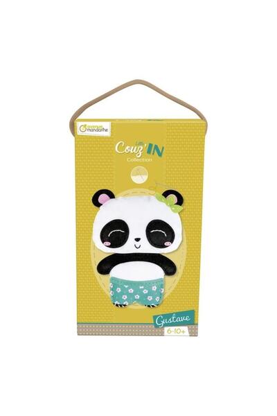 OEM Set de cusut Clairefontaine cu panda Gustaw pentru copii
