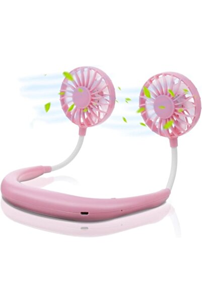 AMRINUGL Ventilator de gât reîncărcabil prin USB, AMRINUGL, material ABS, 360...