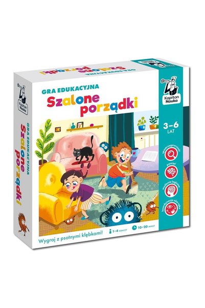 OEM Căpitanul Nauka. Joc educativ „Curatenie cu Matura” pentru copii 3+