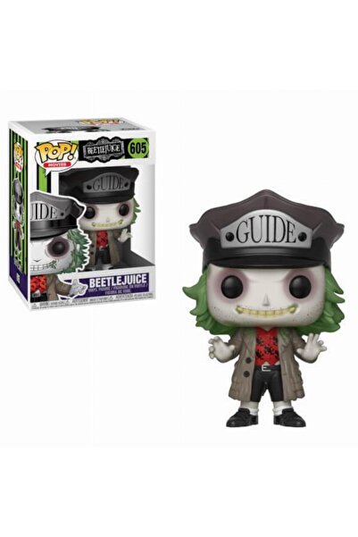 OEM Figurina Beetlejuice POP Horror Vinyl Figurina Beetlejuice Guide Hat 9 cm