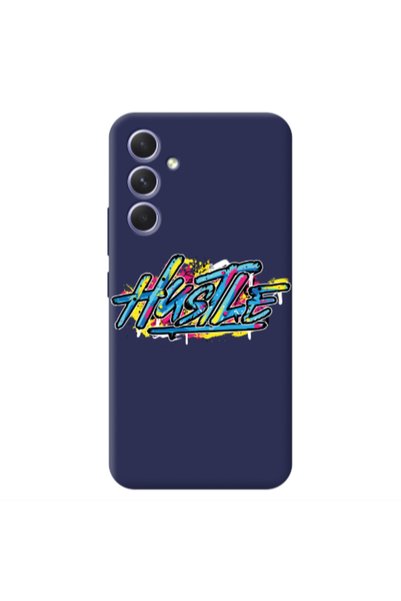 Other Samsung A26 Hustle Dark blue Colored Silicone TPU Θήκη