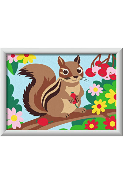 RAVENSBURGER Set pictura pe numere CreArt Wiewiorka, kit creativ pentru copii...