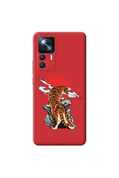 Other Xiaomi Mi 12T Angry Gorilla Red Colored Silicone TPU Θήκη