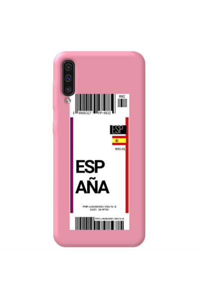 Other Samsung A70 Espana Arrival Pink Colored Silicone TPU Θήκη