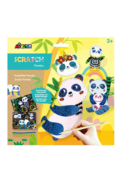 AVENİR Set 6 planse razuibile, Avenir, Panda, 3 ani+, Multicolor
