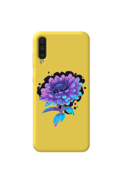 Other Samsung A70 Witch flower Yellow Colored Silicone TPU Θήκη