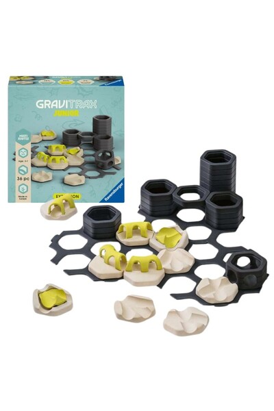 RAVENSBURGER Set Gravitrax Junior, Ravensburger, Piese Ramificate, Sine Si Tr...