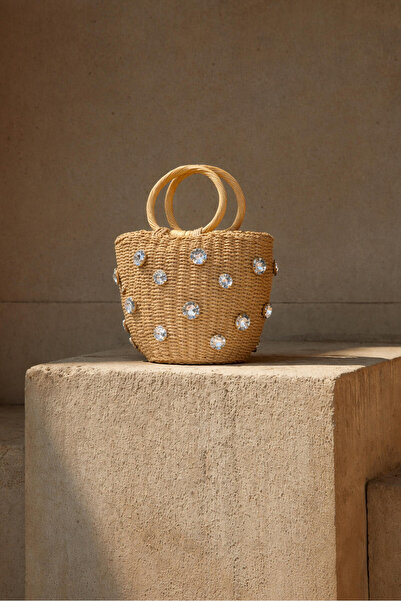 Touché Privé Accessory-Detail Wicker Bag