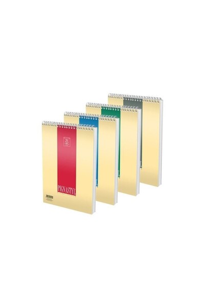 MC Micostore Notepad A7 Styl, 60 sheets, dictando, with spiral