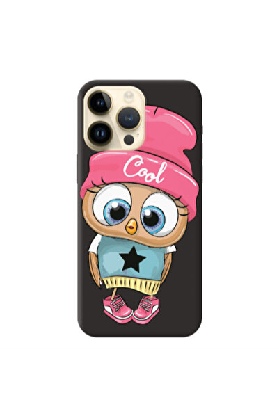 Other Apple iPhone 13 Pro Max Cool Star Black Colored Silicone TPU Θήκη