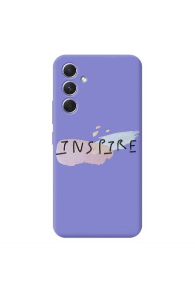 Other Samsung A56 Inspire Purple Colored Silicone TPU Θήκη