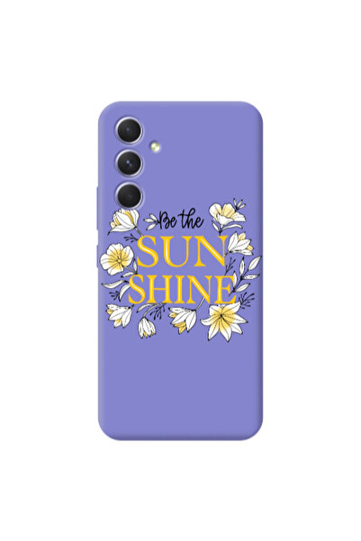 Other Samsung A36 Sun Shine Purple Colored Silicone TPU Θήκη