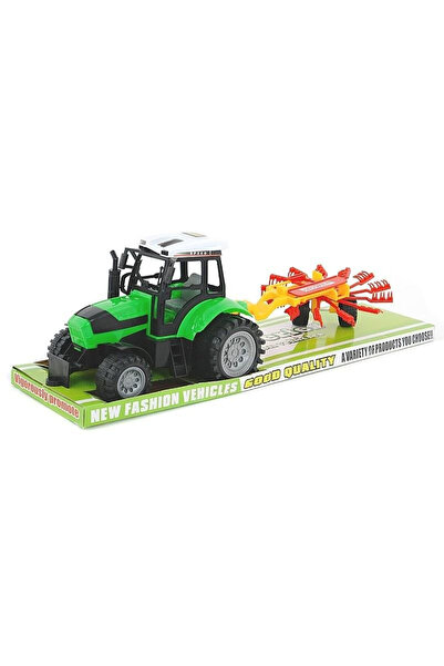 adar Tractor agricol cu roata motorizata multicolor 50x12x15,5cm PVC