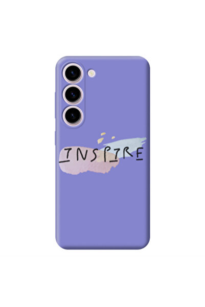 Other Samsung S23 Plus Inspire Purple Colored Silicone TPU Θήκη